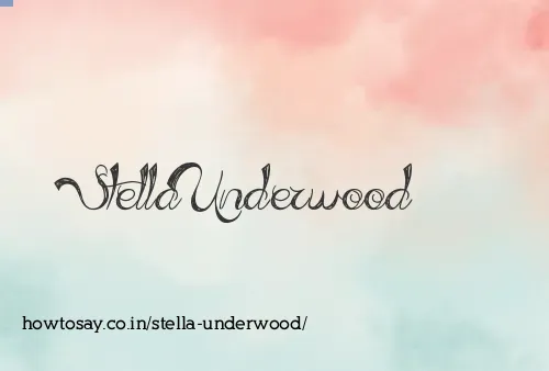 Stella Underwood