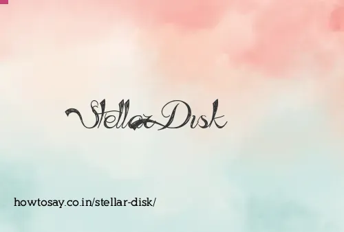 Stellar Disk