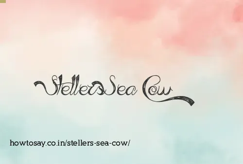 Stellers Sea Cow