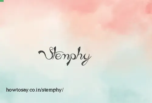 Stemphy