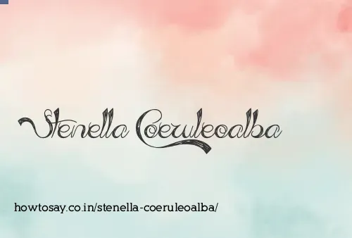Stenella Coeruleoalba