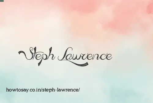 Steph Lawrence