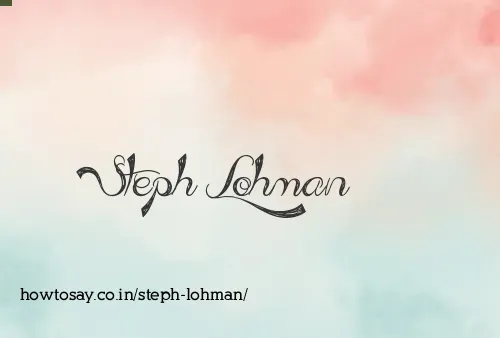 Steph Lohman