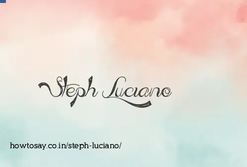Steph Luciano