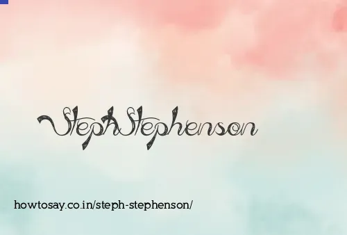 Steph Stephenson