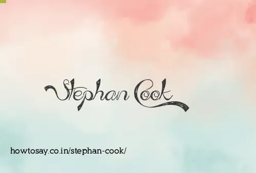 Stephan Cook