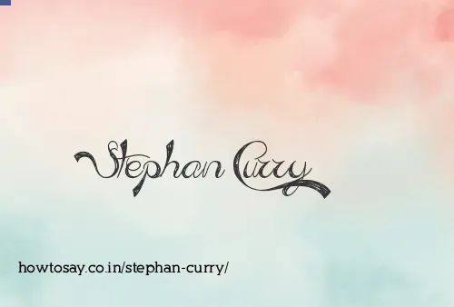 Stephan Curry