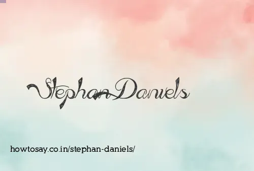Stephan Daniels