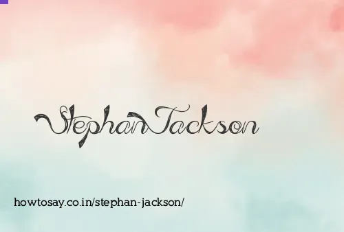 Stephan Jackson