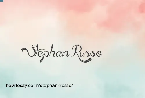 Stephan Russo