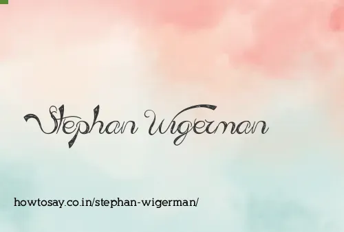 Stephan Wigerman