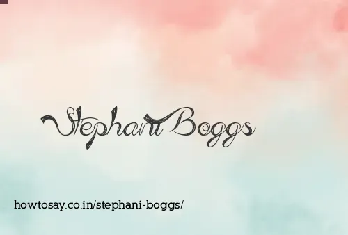 Stephani Boggs