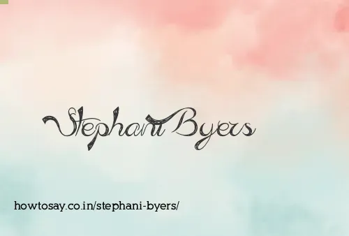 Stephani Byers