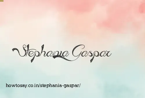 Stephania Gaspar
