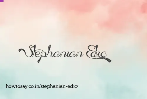 Stephanian Edic