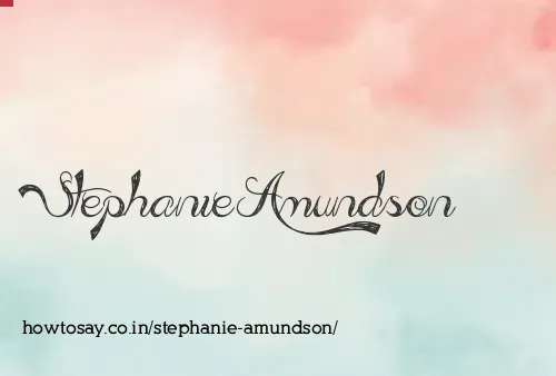 Stephanie Amundson