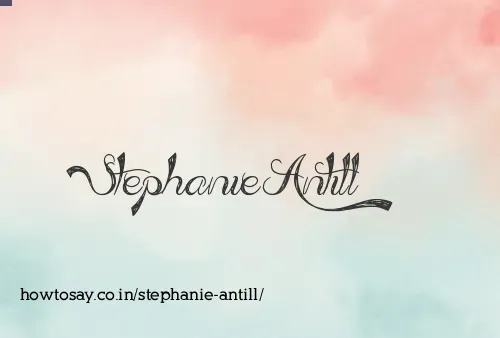 Stephanie Antill