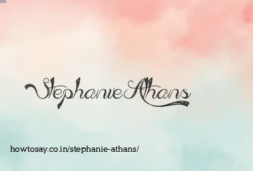 Stephanie Athans