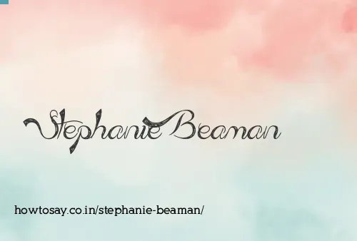 Stephanie Beaman