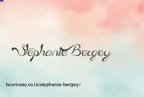 Stephanie Bergey