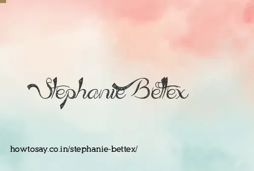 Stephanie Bettex