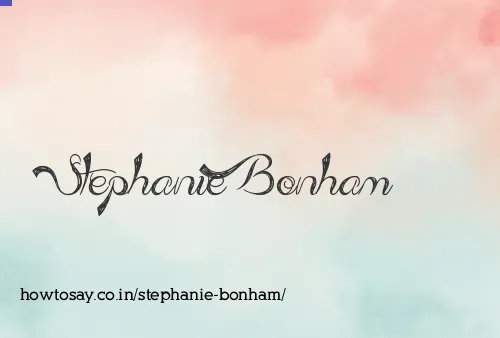 Stephanie Bonham
