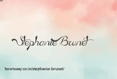 Stephanie Brunet