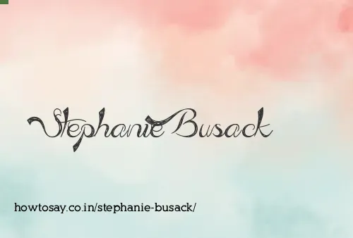 Stephanie Busack