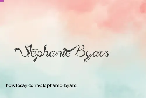 Stephanie Byars