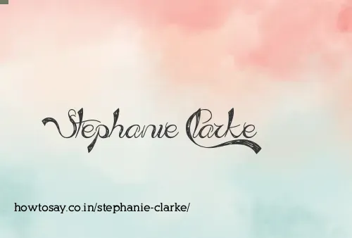 Stephanie Clarke