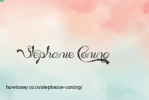 Stephanie Coning