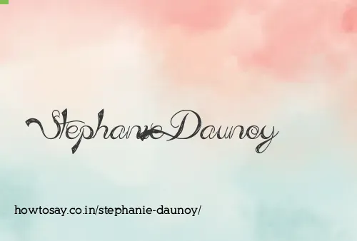 Stephanie Daunoy