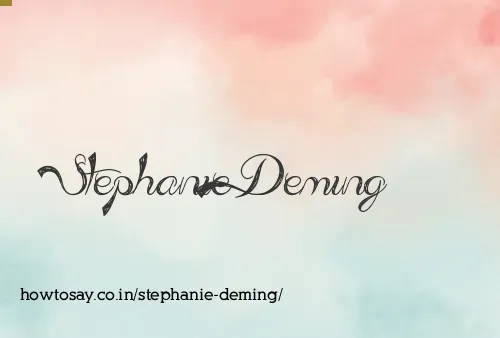 Stephanie Deming