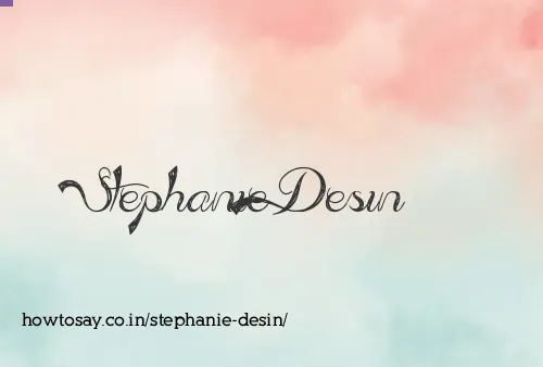 Stephanie Desin