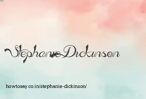 Stephanie Dickinson