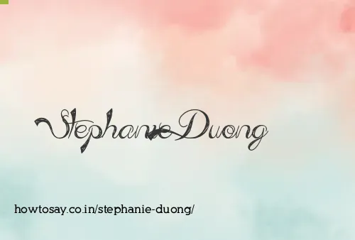 Stephanie Duong
