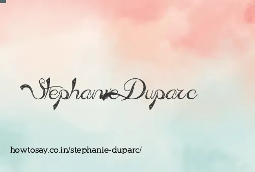 Stephanie Duparc