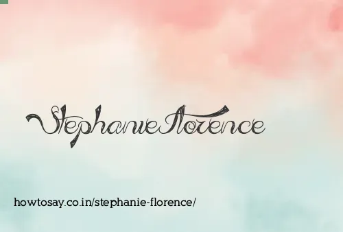 Stephanie Florence