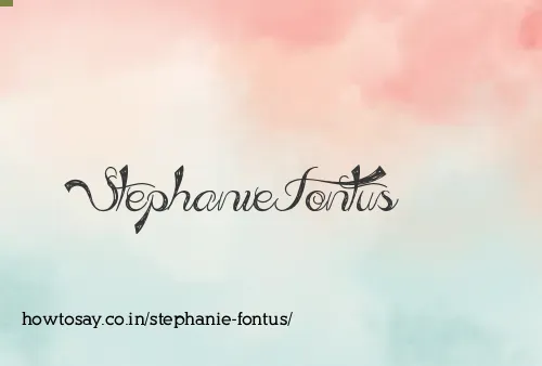 Stephanie Fontus