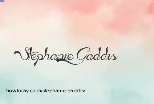 Stephanie Gaddis