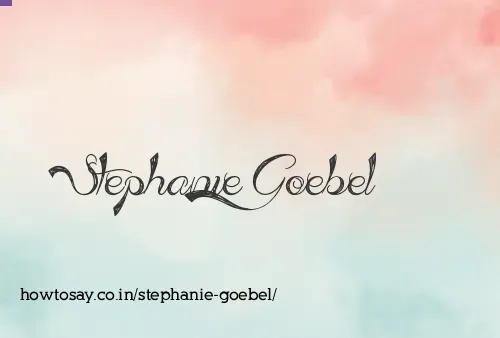 Stephanie Goebel