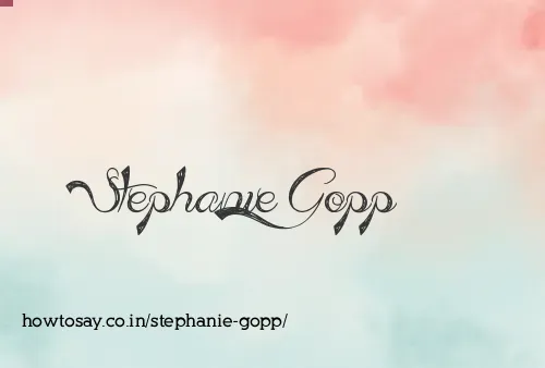 Stephanie Gopp