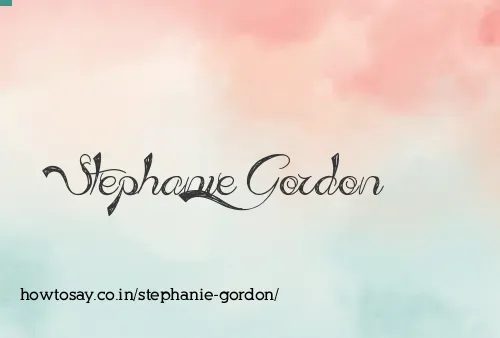 Stephanie Gordon