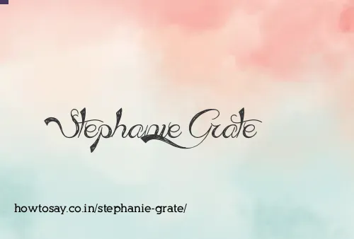 Stephanie Grate