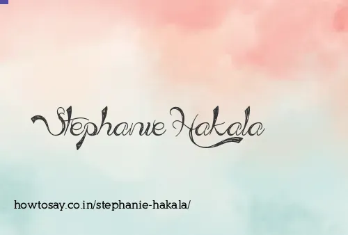 Stephanie Hakala