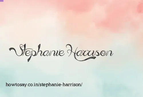 Stephanie Harrison