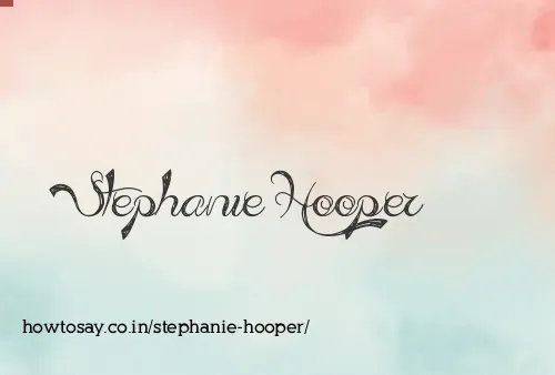 Stephanie Hooper