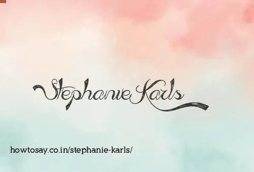Stephanie Karls