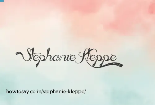 Stephanie Kleppe