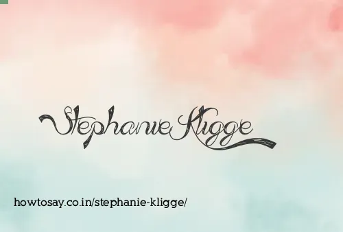 Stephanie Kligge